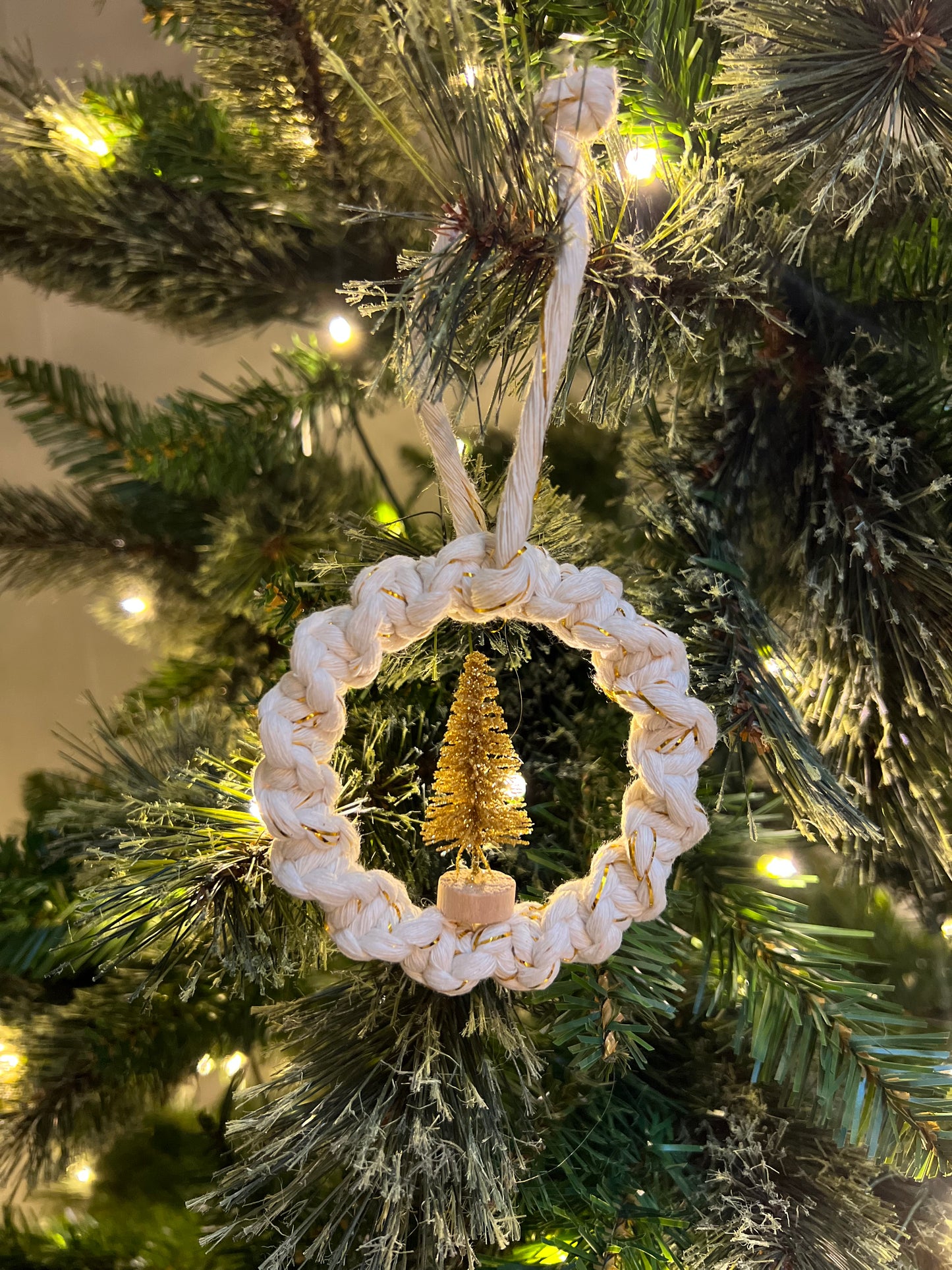 Bottle Brush Ornament