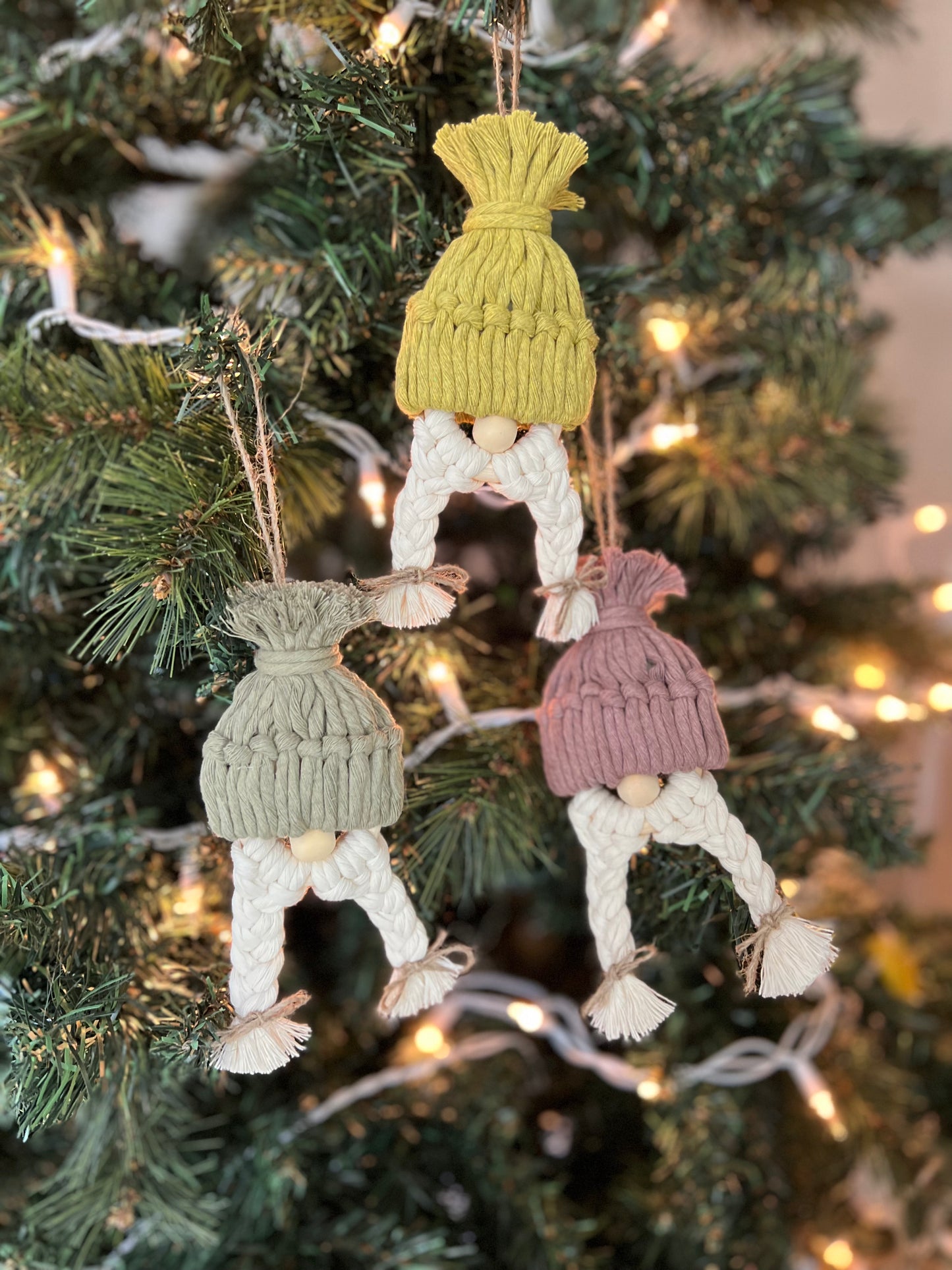 Braided Gnome Ornament