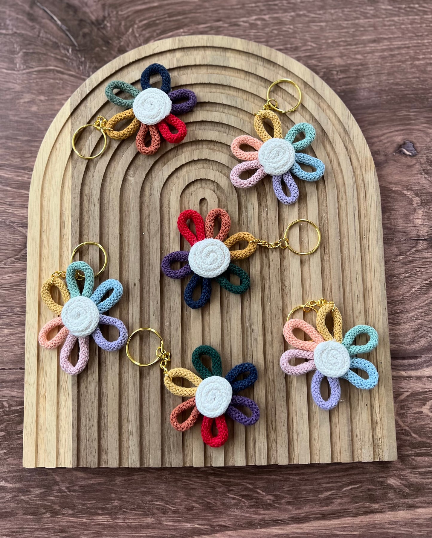 Key Ring Daisies