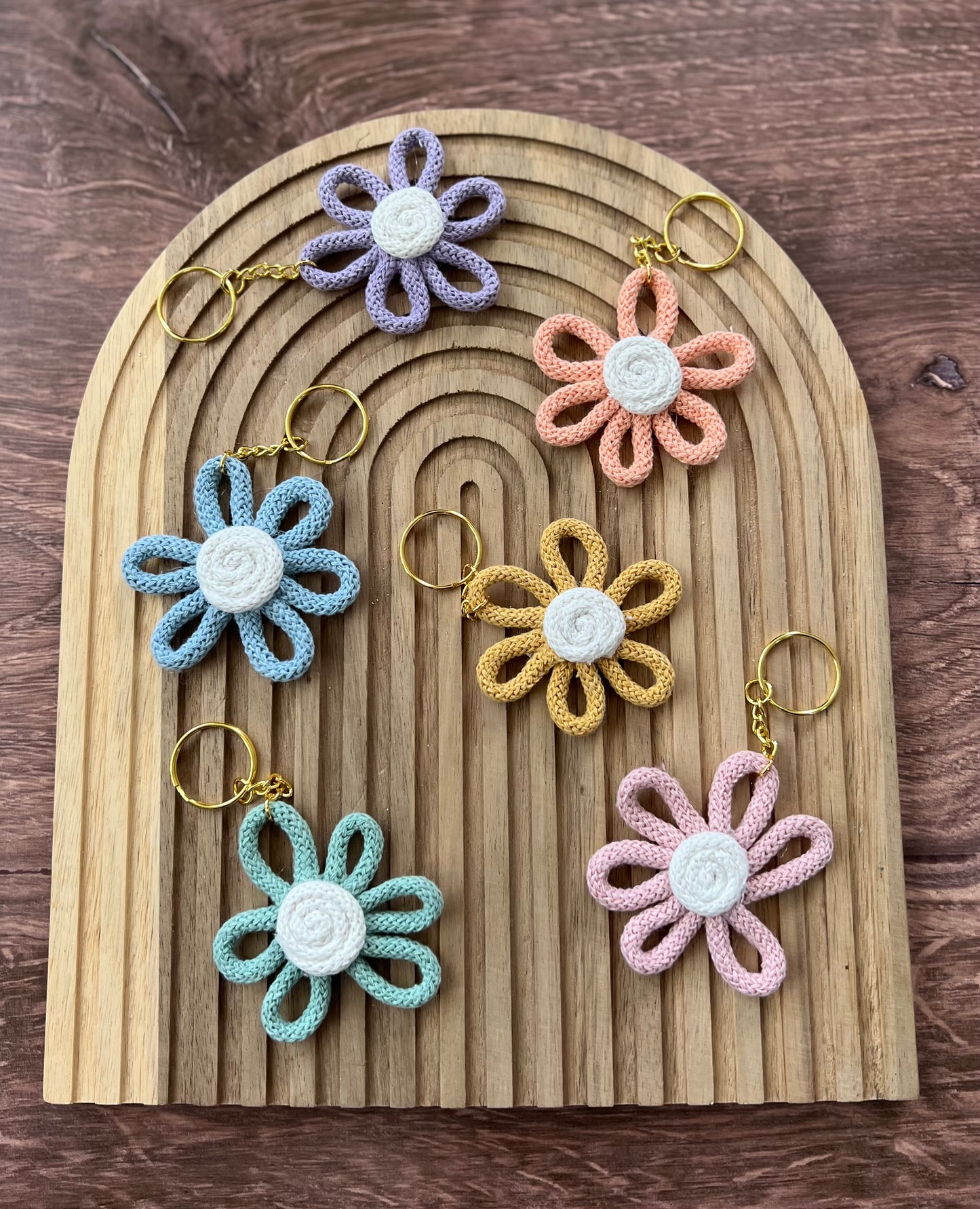 Key Ring Daisies