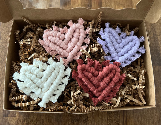 Heart Magnets- 4 pack